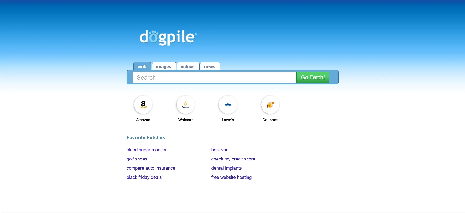 Blocksy homepage