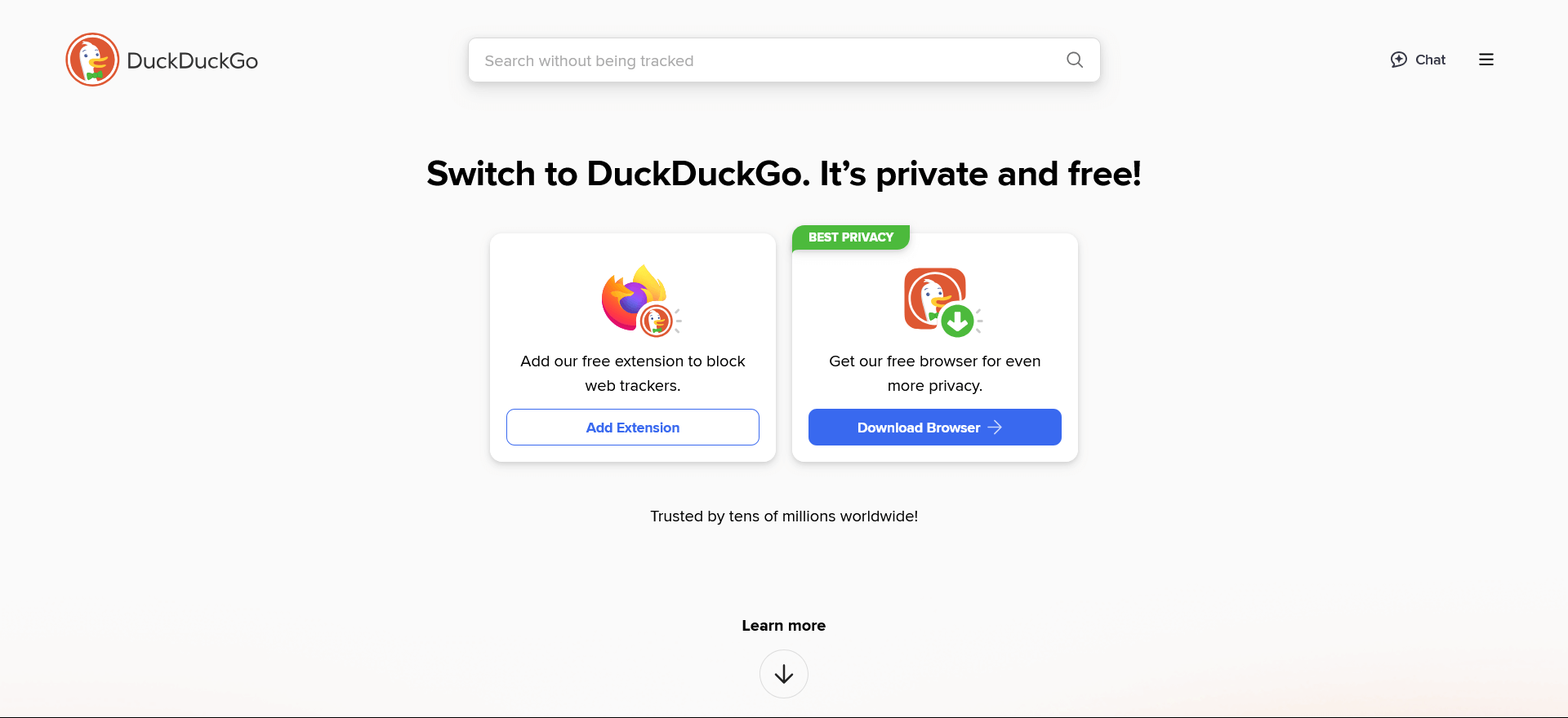 Top 10 Alternative Search Engines to Google in 2025 5 Blocksy homepage