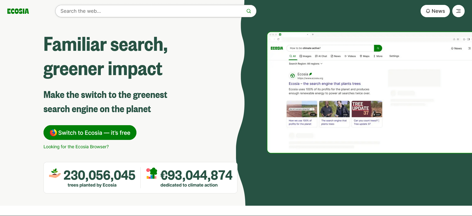 Top 10 Alternative Search Engines to Google in 2025 8 Blocksy homepage