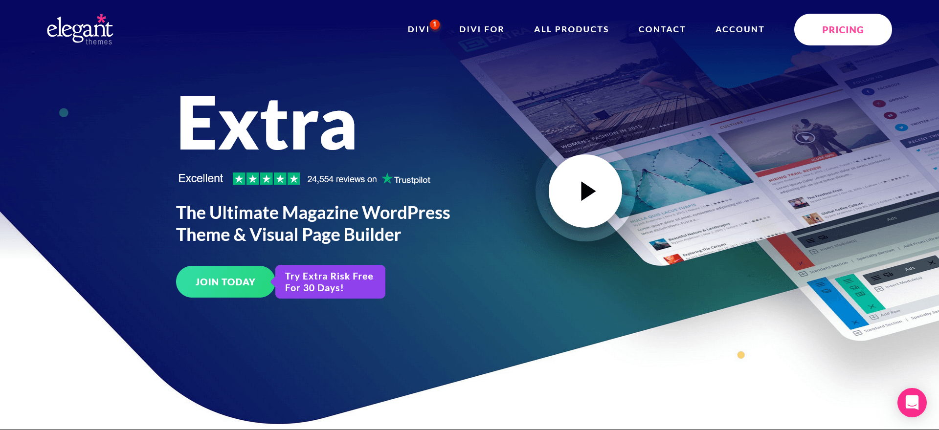 Divi vs Extra – A Comparison Guide (2025) 4 Blocksy homepage