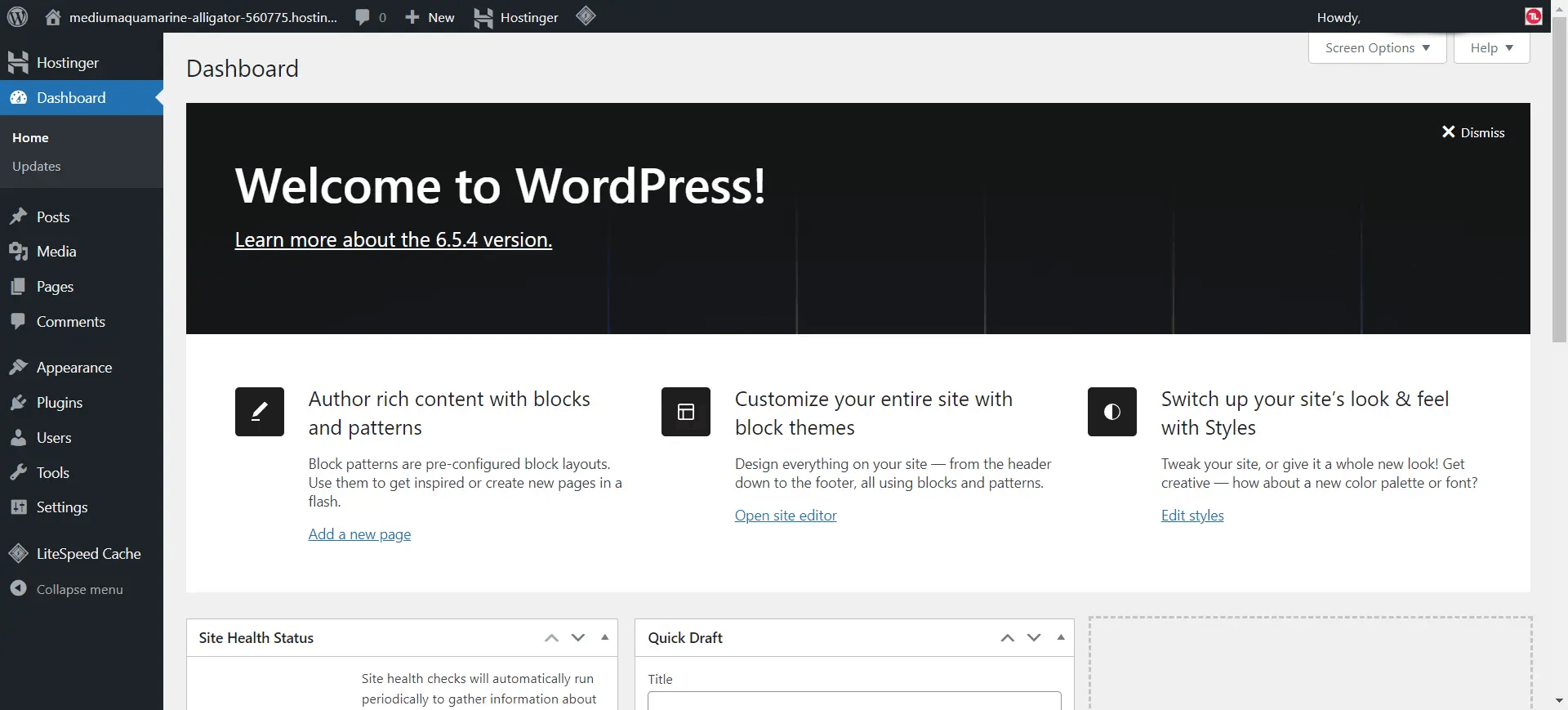 WordPress Add Themes