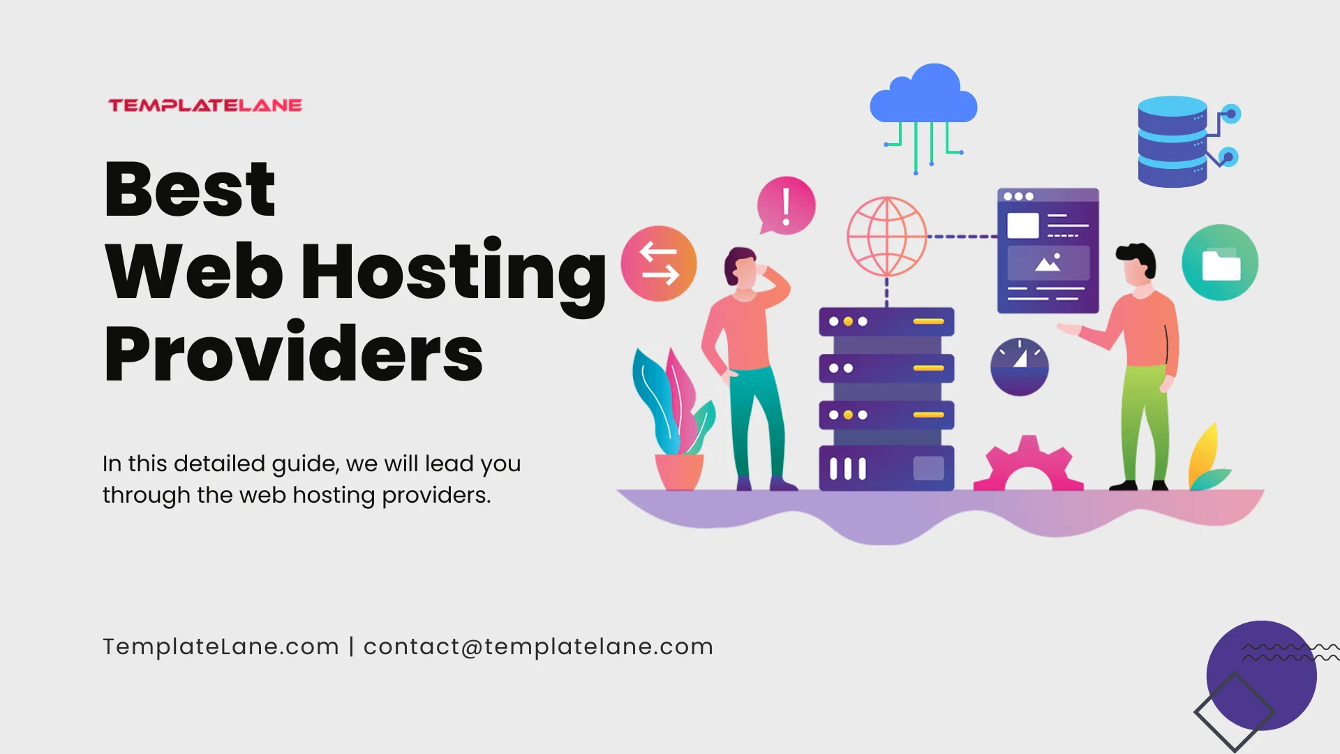 Best Web Hosting Providers in 2024 | TemplateLane