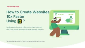 How to Create a Website 10x faster using AI