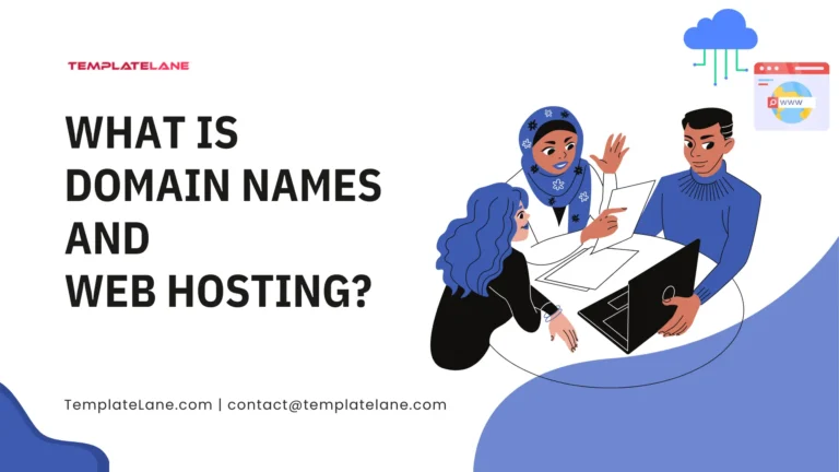 what is domain names and web hosting